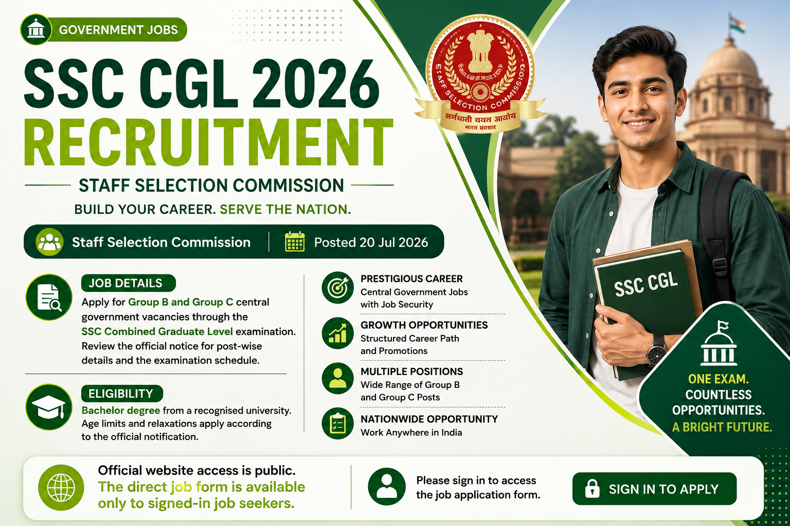 SSC CGL 2026 Recruitment